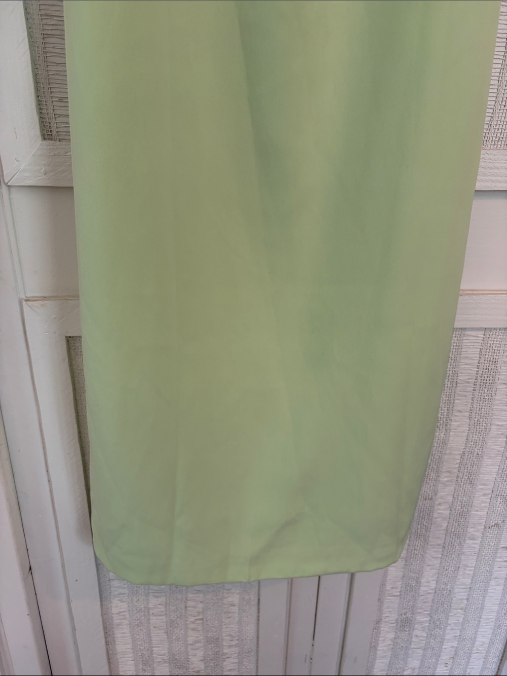 Yllw The Label Pastel Lime Green Strappy Midi Dress NWT SZ M - Picture 9 of 11